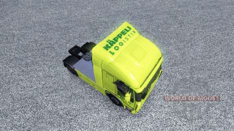 Skin Kappeli Logistik for Iveco tractor unit for Euro Truck Simulator 2