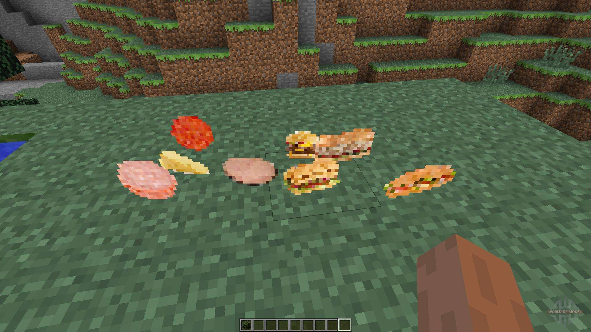 minecraft food mod 1.7.10