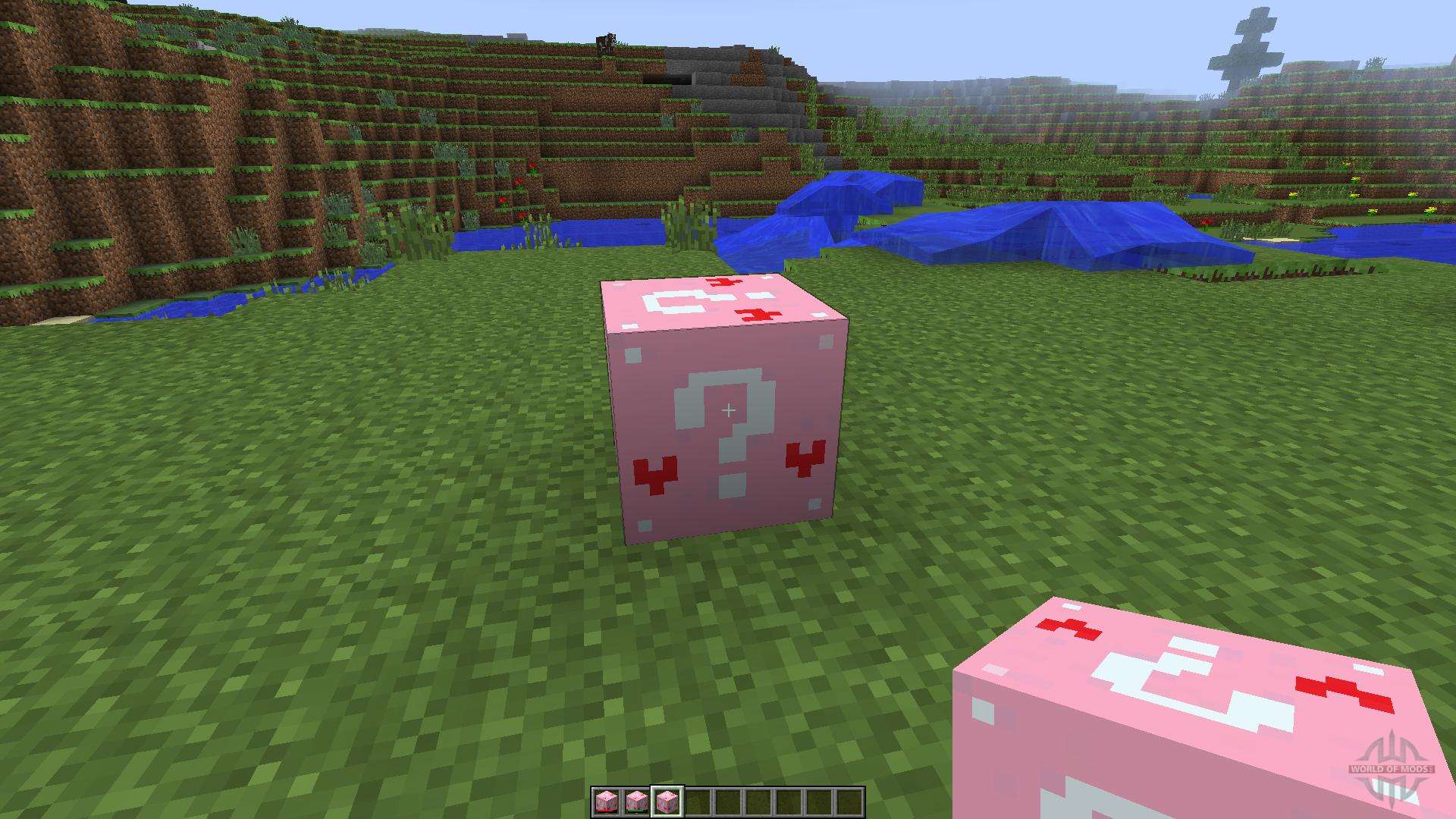 Lucky Block Pink Mod For Minecraft 1.8.9, 1.7.10