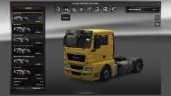 All unlocked v1.4 for Euro Truck Simulator 2