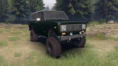 International Scout II 1977 dark green poly for Spin Tires