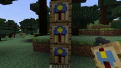 Wall Clock [1.7.10] for Minecraft