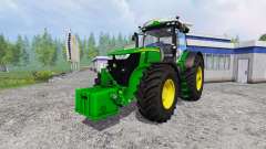 John Deere 7290R and 8370R v0.2 for Farming Simulator 2015