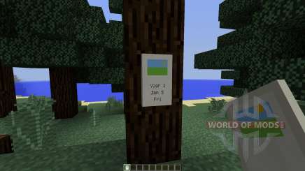 Calendar [1.7.10] for Minecraft