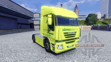 Skin Kappeli Logistik for Iveco tractor unit for Euro Truck Simulator 2