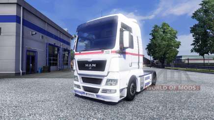 Skin Wheels Logistics on the truck MAN for Euro Truck Simulator 2