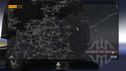 Connecting of maps: TSM, RusMap and Open Spaces for Euro Truck Simulator 2
