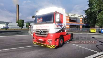 Mercedes-Benz Actros EuroTrans for Euro Truck Simulator 2