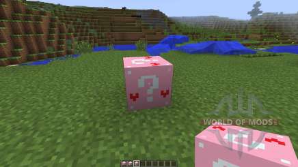 Lucky Block Pink [1.7.10] for Minecraft