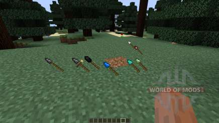 Throwing Spears [1.7.10] for Minecraft