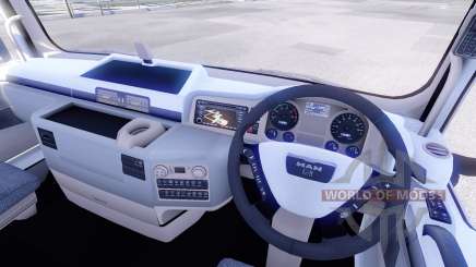 New interior tractors MAN for Euro Truck Simulator 2