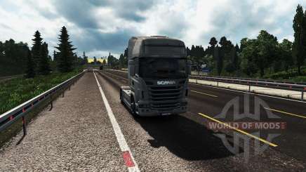 Graphics mod for Euro Truck Simulator 2