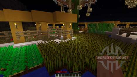 Epic Farm Base Treehouse for Minecraft