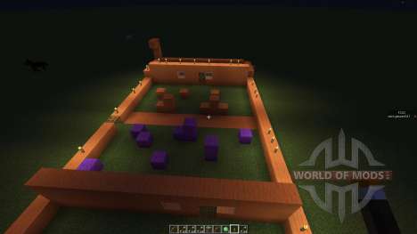 Paint ball map for Minecraft