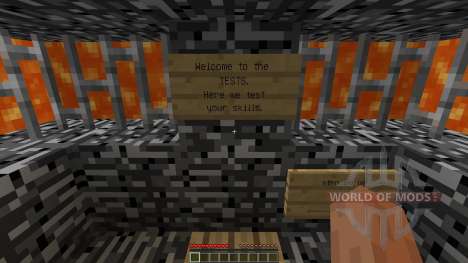 The TEST-chambers for Minecraft
