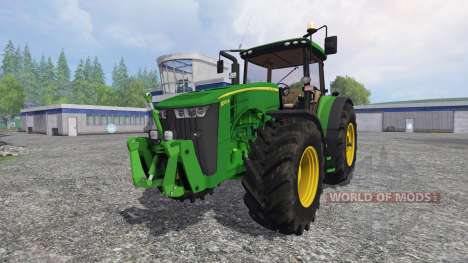 John Deere 8370R v3.0 for Farming Simulator 2015