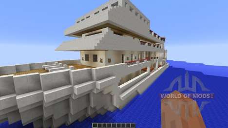 Luxury Yacht for Minecraft
