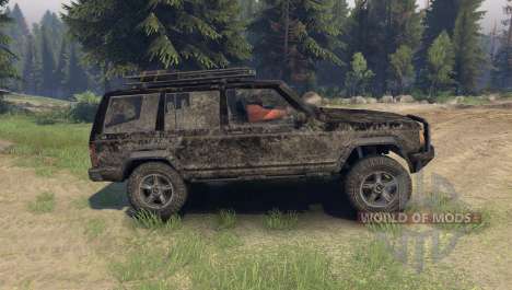 Jeep Cherokee for Spin Tires