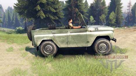 UAZ-469 for Spin Tires