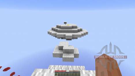 Through the Skies Parkour Race for Minecraft