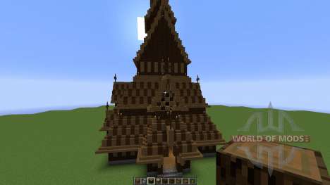 Borgund Stave Church for Minecraft