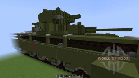 Soviet T-35 Heavy Tank [1.8][1.8.8] for Minecraft