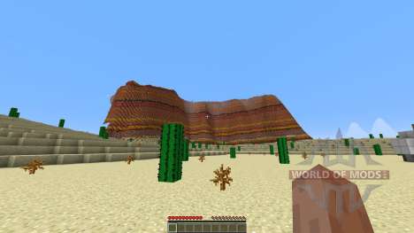 Arizona Custom Terrain test Hoodoo Desert for Minecraft