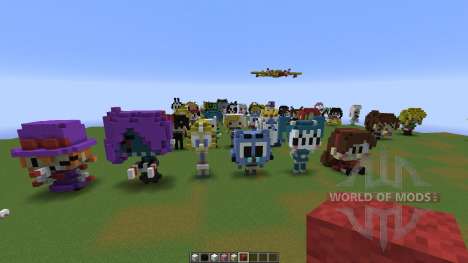Character Statues for Minecraft