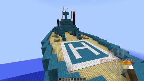 Cruise Yacht full interior [1.8][1.8.8] for Minecraft
