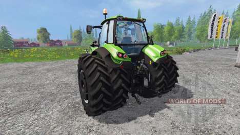 Deutz-Fahr Agrotron 7250 TTV front loader for Farming Simulator 2015