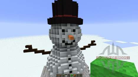 Cute Snowman for Minecraft