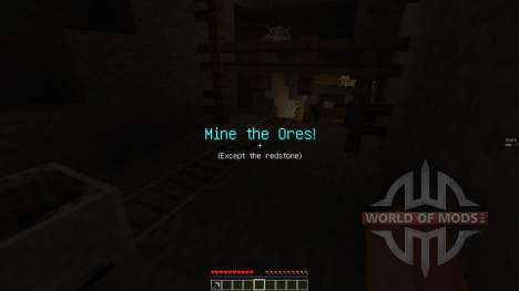 Ore Whacker Map [1.8][1.8.8] for Minecraft