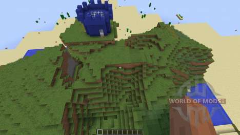 paintball map 7 for Minecraft