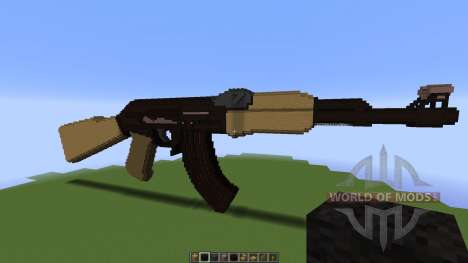 AK rifle [1.8][1.8.8] for Minecraft