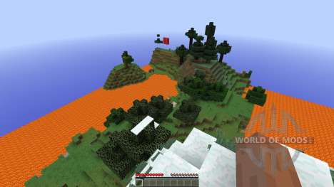 lava lake survival for Minecraft