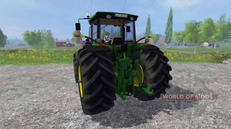 John Deere 8370R v3.1 for Farming Simulator 2015