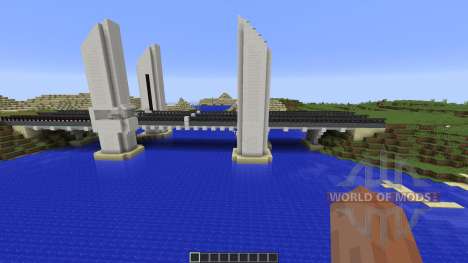 Vertical Lift Bridge for Minecraft