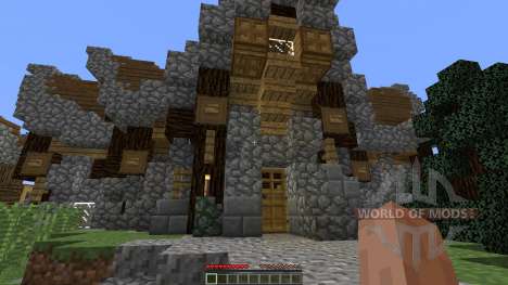 Fantasy nordic mansion for Minecraft