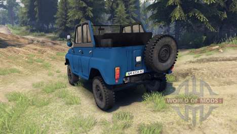 UAZ-31512 for Spin Tires