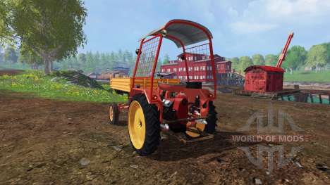 Fortschritt GT 124 with roof for Farming Simulator 2015