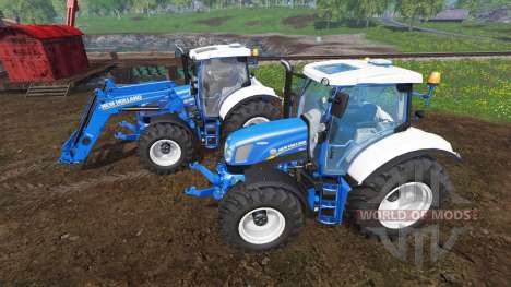 New Holland T6.160 v1.1 for Farming Simulator 2015