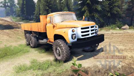 ZIL-133 GYA for Spin Tires