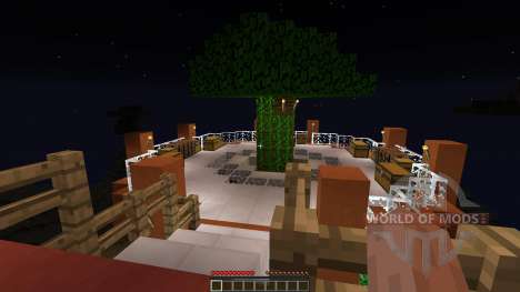 Epic Farm Base Treehouse for Minecraft