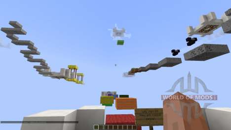Unsual Parkour [1.8][1.8.8] for Minecraft