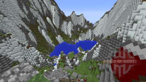 Mountainside Realistic Terrain for Minecraft