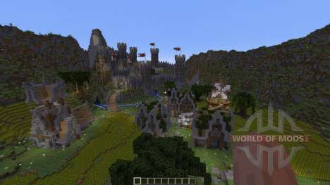 Wilcuth Valley Medieval Castle for Minecraft