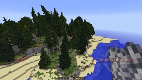 Amtal island for Minecraft