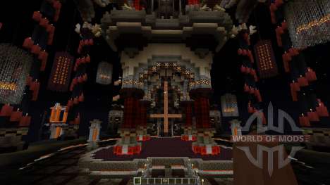 The Unholy Cathedral Most Evil map for Minecraft