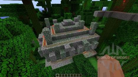 Jungle Temple Coaster for Minecraft