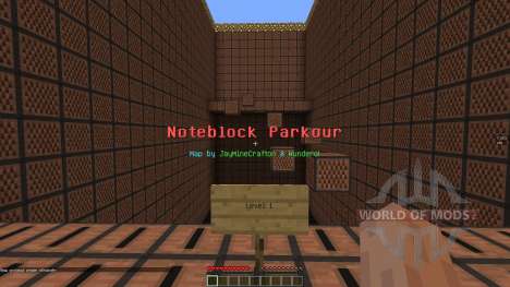 Noteblock Parkour for Minecraft